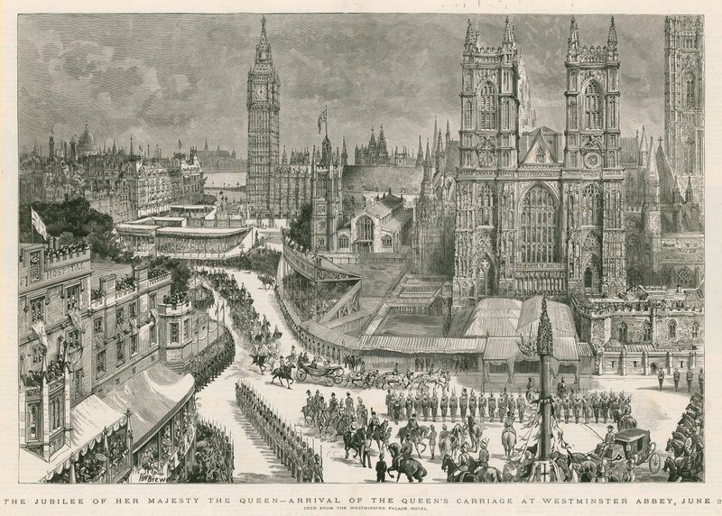 The Jubilee of Her Majesty the Queen - arrival of the Queen
