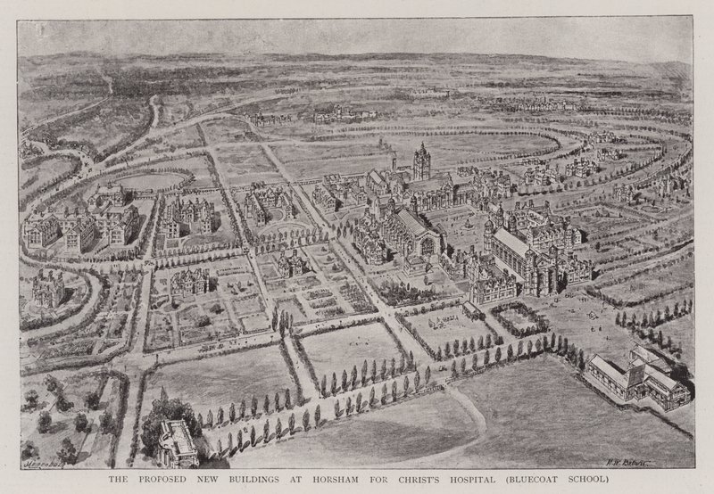 The Proposed New Buildings at Horsham for Christ