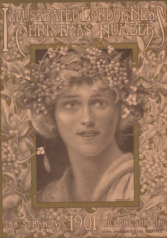Illustrated London News, cover illustration by Herbert Gandy