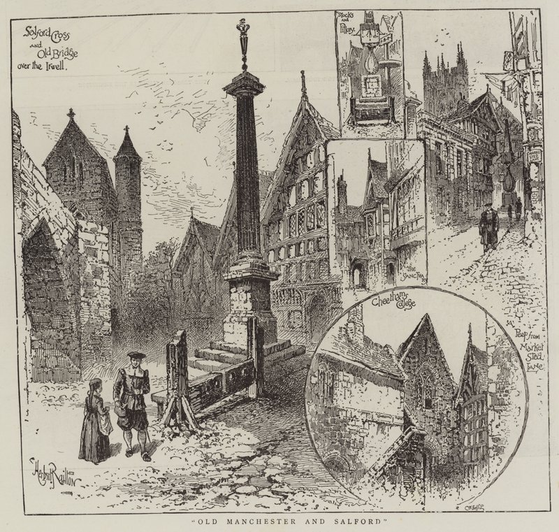 Old Manchester and Salford by Herbert Railton