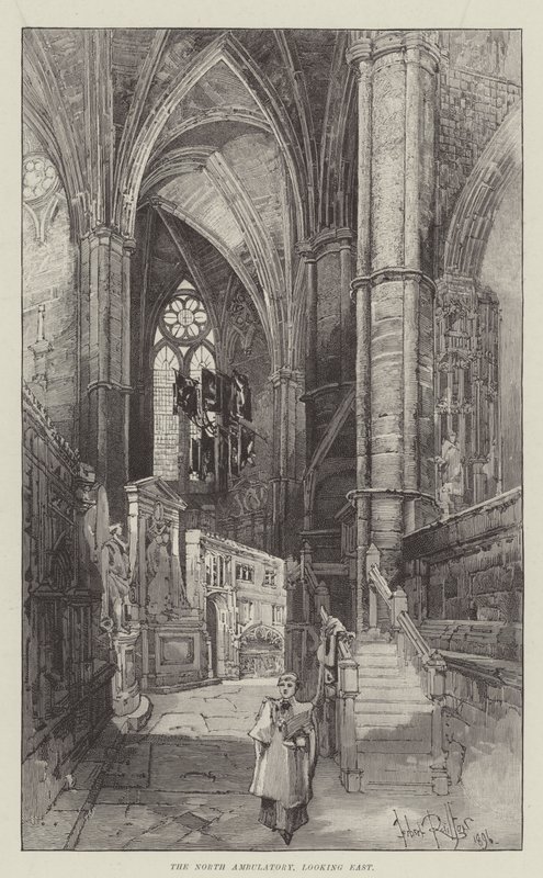 The North Ambulatory, looking East by Herbert Railton