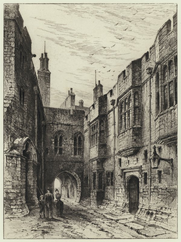 The Norman Gateway by Herbert (after) Railton