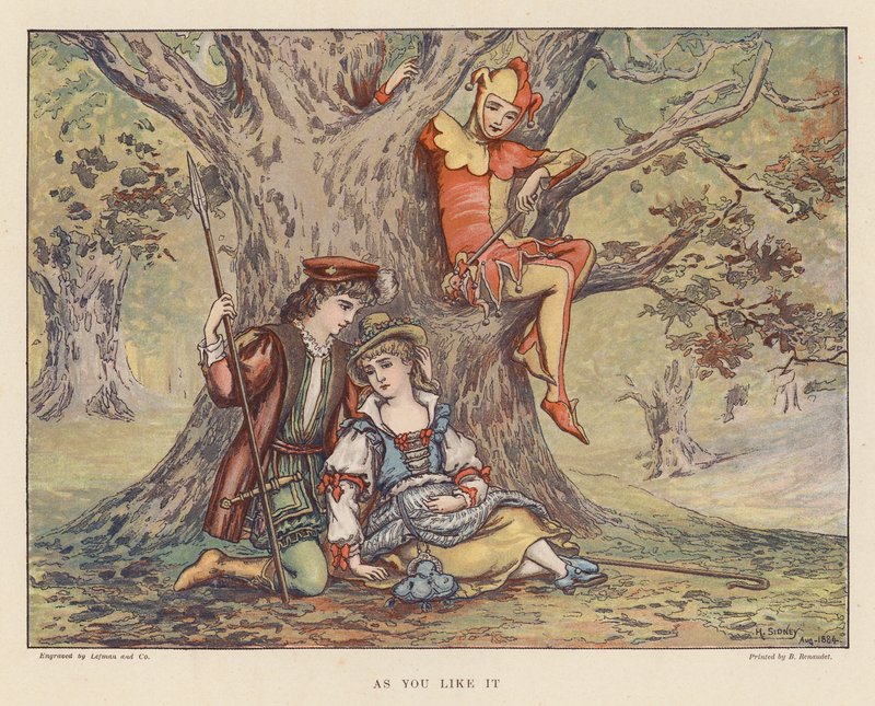 Shakespeare for the Young: As You Like It by Herbert (after) Sidney