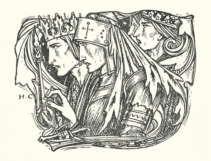 La Belle Dame Sans Merci by Herbert Cole