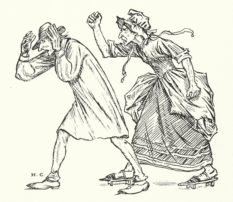 Mr and Mrs Vinegar by Herbert Cole