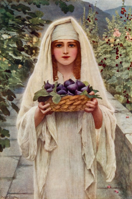 The Child Mary by Herbert Gustave after Schmalz