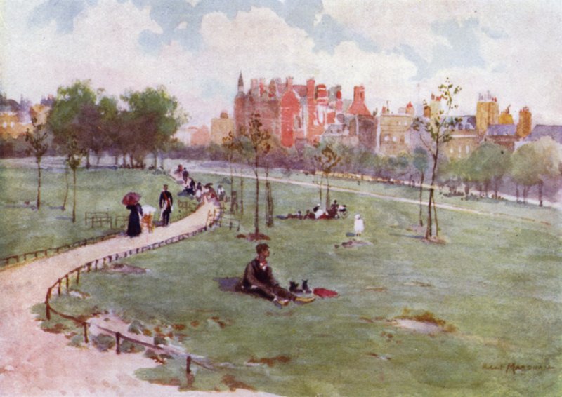 Green Park by Herbert Menzies (after) Marshall