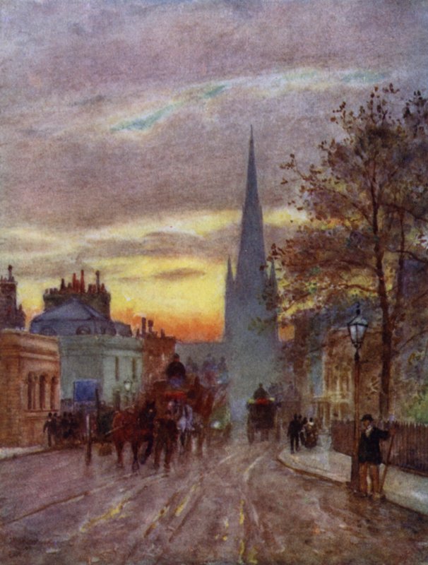 Grosvenor Road, Pimlico by Herbert Menzies (after) Marshall