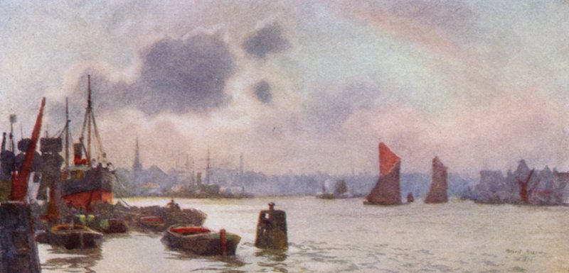 Lavender Wharf by Herbert Menzies (after) Marshall