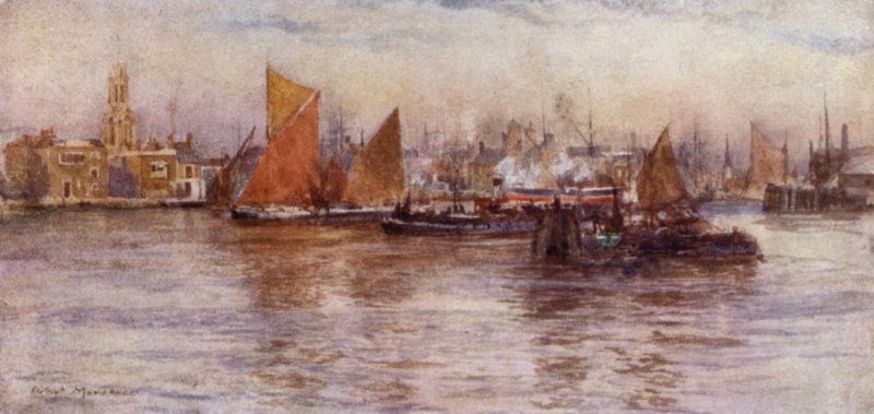 Limehouse Reach by Herbert Menzies (after) Marshall