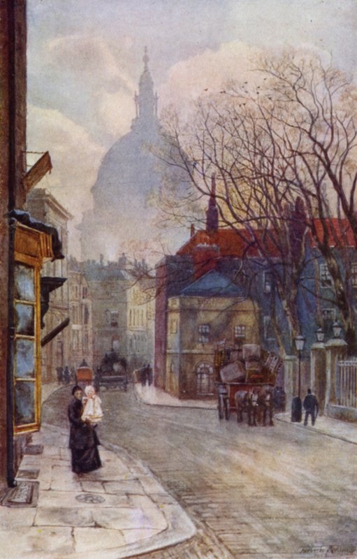 Little Britain, Aldersgate Street by Herbert Menzies (after) Marshall