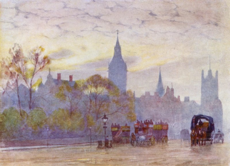 Morning in Whitehall by Herbert Menzies (after) Marshall