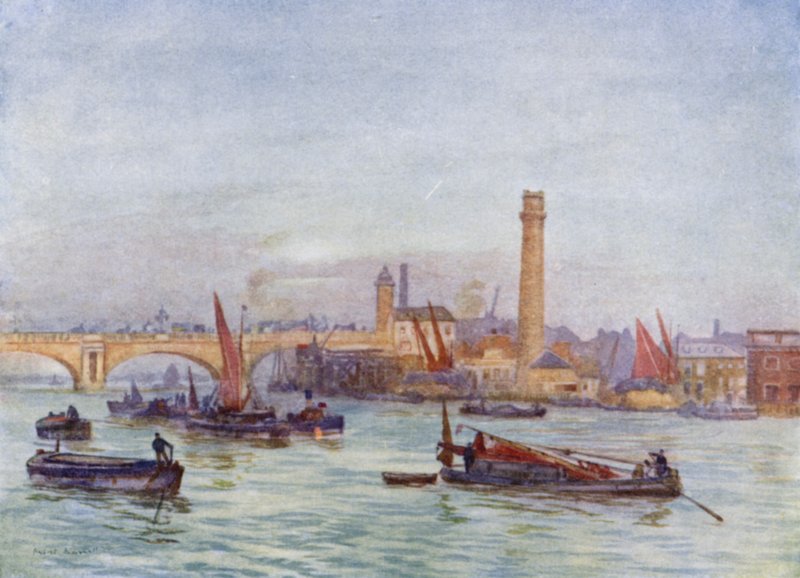 The Shot Tower, etc by Herbert Menzies (after) Marshall
