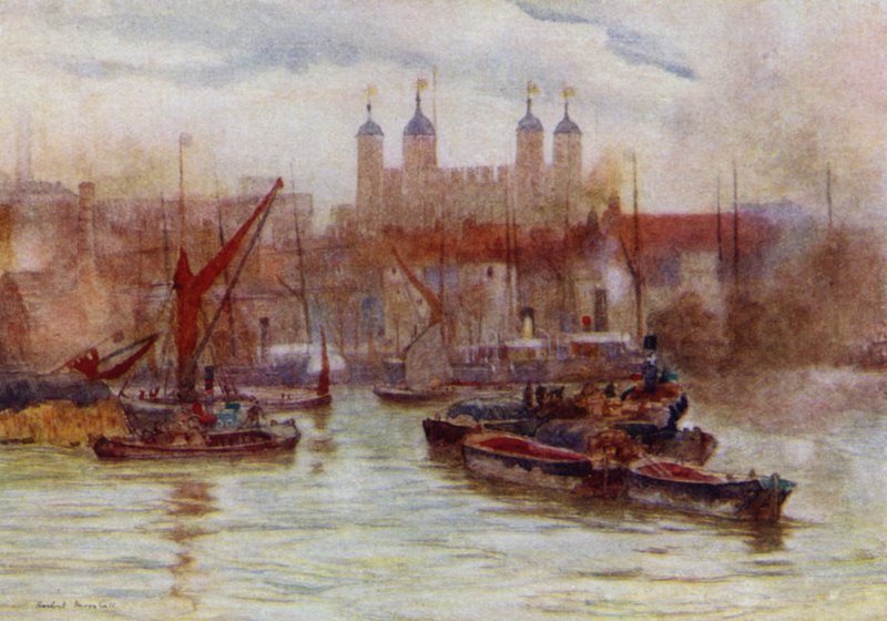 The Tower of London by Herbert Menzies (after) Marshall