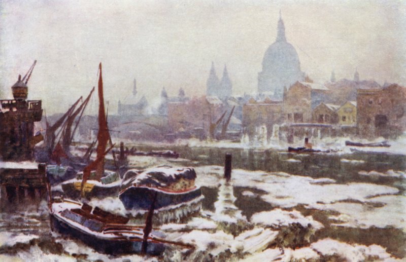 The Winter of 1895 by Herbert Menzies (after) Marshall