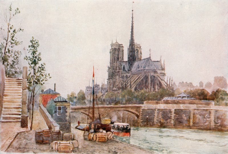 Notre Dame, Paris by Herbert Menzies Marshall