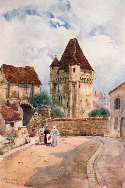 Porte du Croux, Nevers by Herbert Menzies Marshall