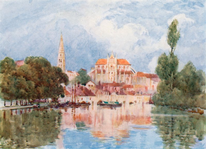 St. Germain, Auxerre by Herbert Menzies Marshall