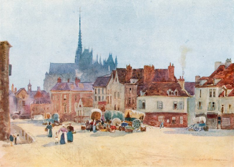 The Place Vogel, Amiens by Herbert Menzies Marshall