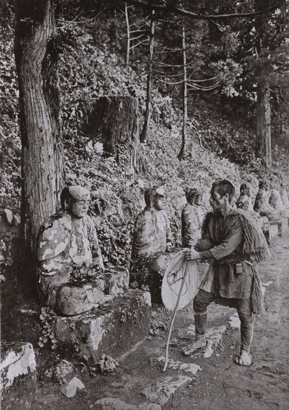 Meditation, a Study at Gamman-ga-Fuchi, Nikko by Herbert Ponting