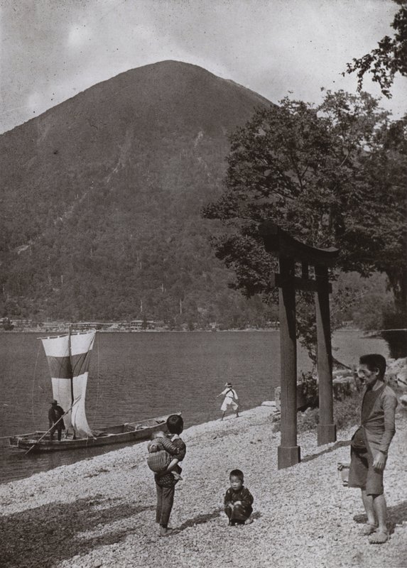 Nantai-zan and Lake Chuzenji by Herbert Ponting