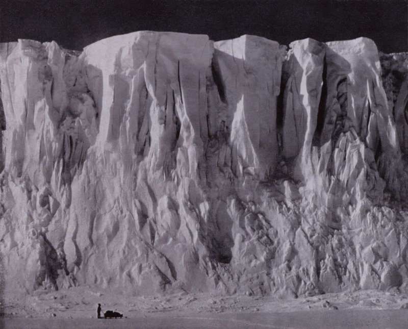 The ramparts of Mount Erebus by Herbert Ponting