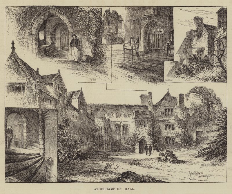 Athelhampton Hall by Herbert Railton