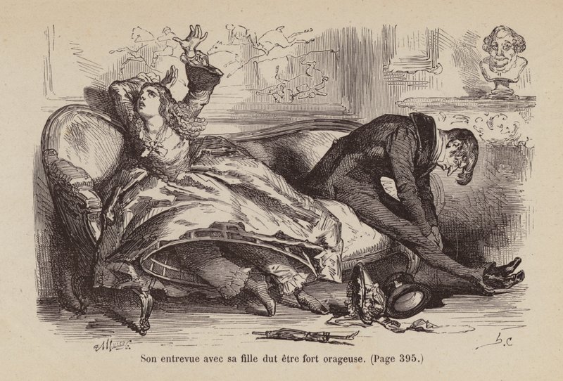 Illustration for Un Bon Petit Diable by Horace (after) Castelli