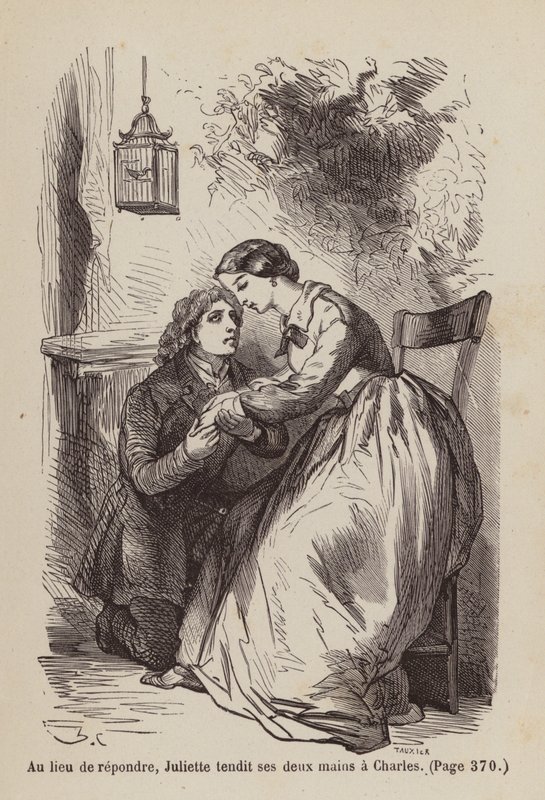 Illustration for Un Bon Petit Diable by Horace (after) Castelli