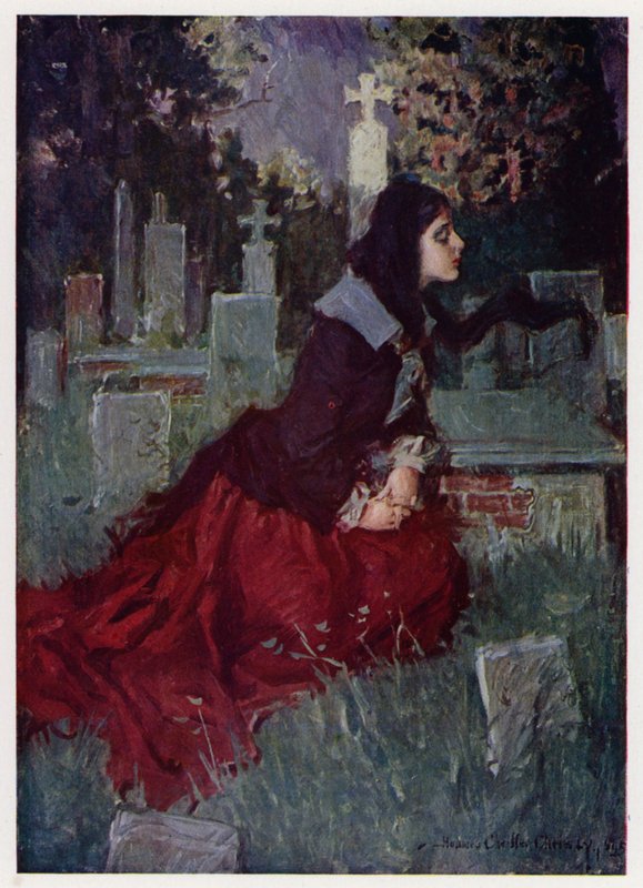 Illustration for Evangeline, A Tale of Arcadie, by Henry Wadsworth Longfellow by Howard Chandler (after) Christy