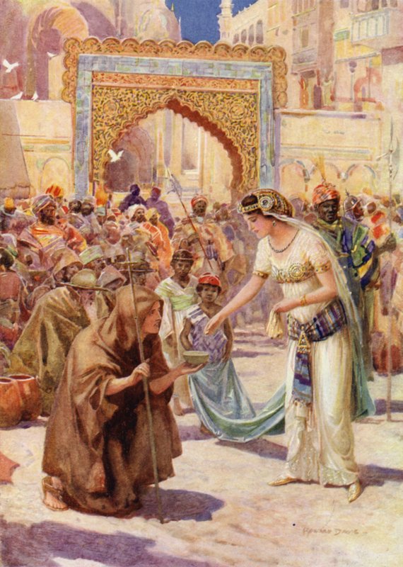 St George and Princess Sabra by Howard Davie