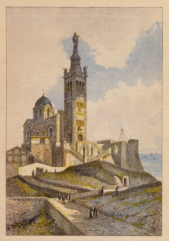 Notre-Dame De La Garde, Marseille by Hubert Clerget
