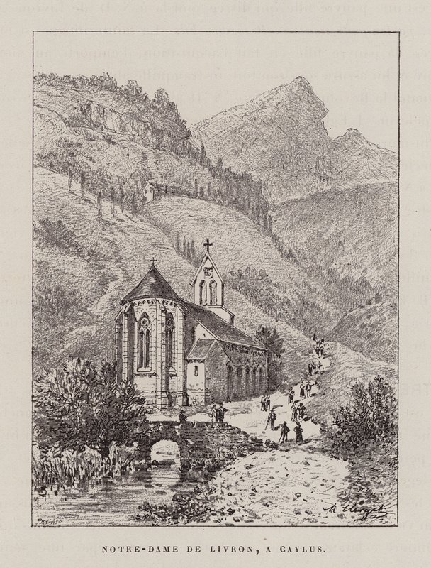 Notre-Dame De Livron, A Caylus by Hubert Clerget