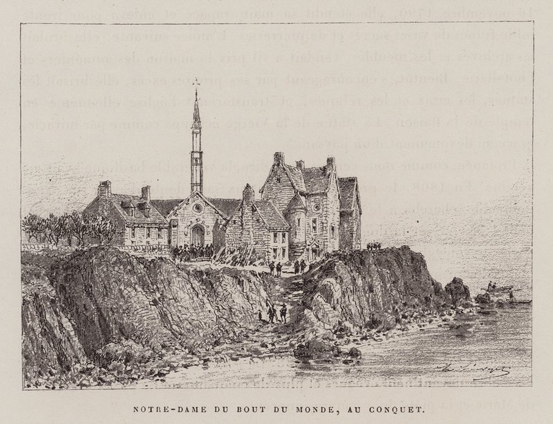 Notre-Dame Du Bout Du Monde, Au Conquet by Hubert Clerget