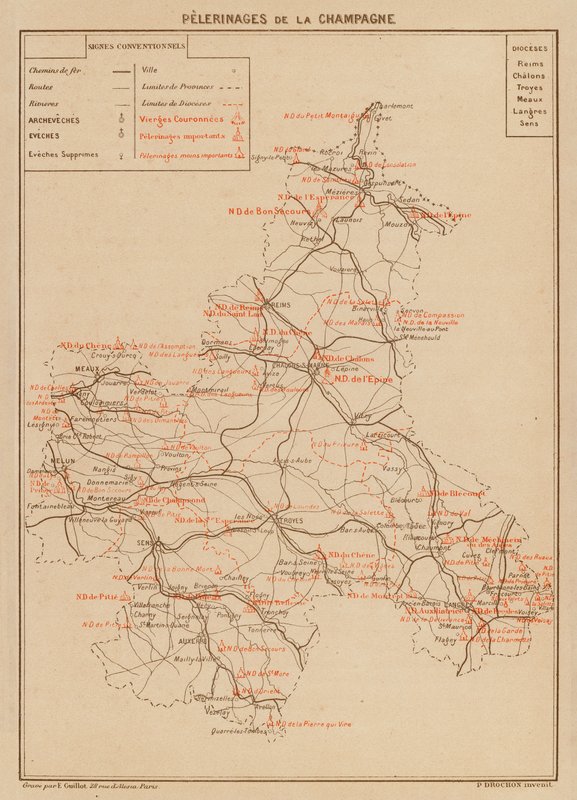 Pelerinages De La Champagne by Hubert Clerget