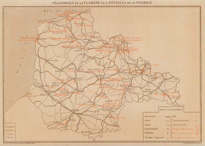 Pilgrimages of Flanders, Artois, and Picardy by Hubert Clerget