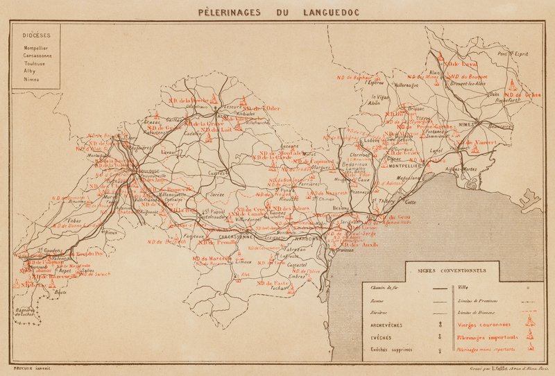 Pelerinages Du Languedoc by Hubert Clerget