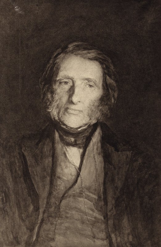 John Ruskin, English writer, art critic, artist and social thinker by Hubert von Herkomer