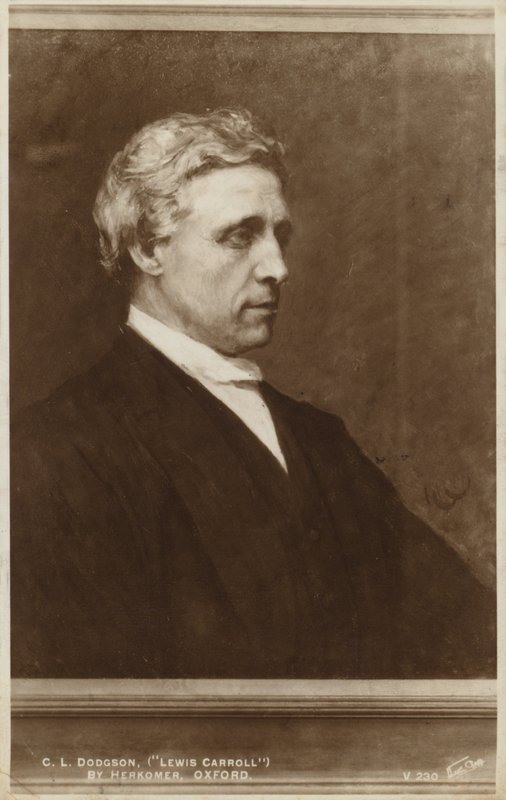 Lewis Carroll (1832-1898), English writer by Hubert von Herkomer