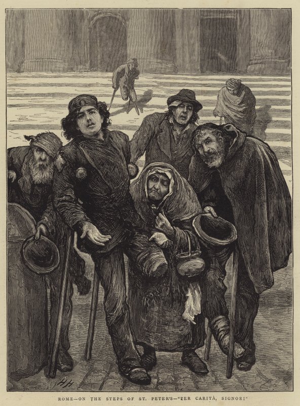 Rome, on the Steps of St Peter