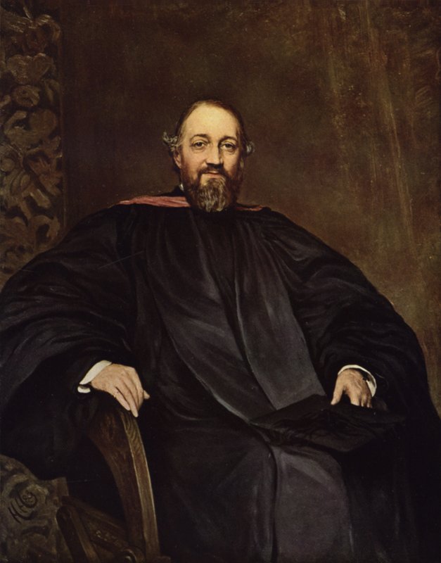 The Reverend H Montagu Butler, DD by Hubert von Herkomer