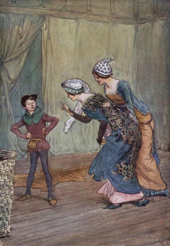 Illustration for The Merry Wives of Windsor by Hugh Thomson