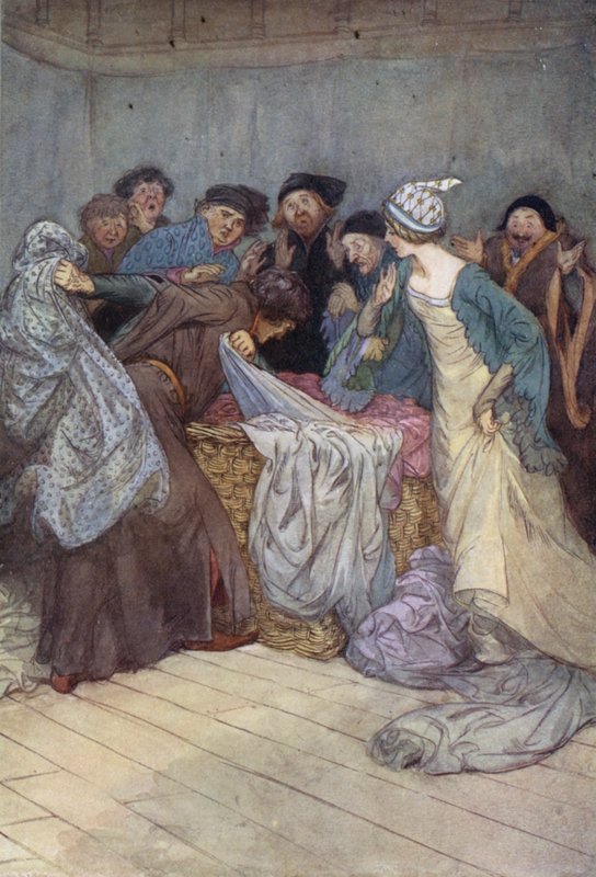 Illustration for The Merry Wives of Windsor by Hugh Thomson