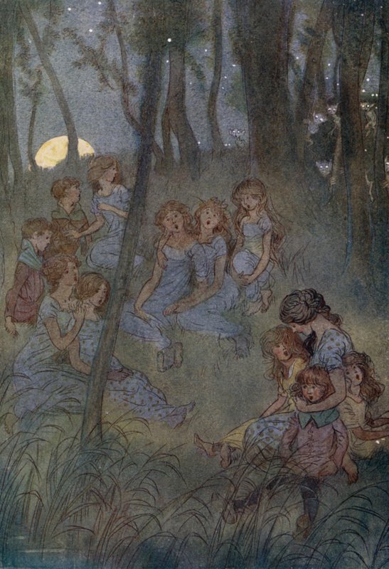 Illustration for The Merry Wives of Windsor by Hugh Thomson