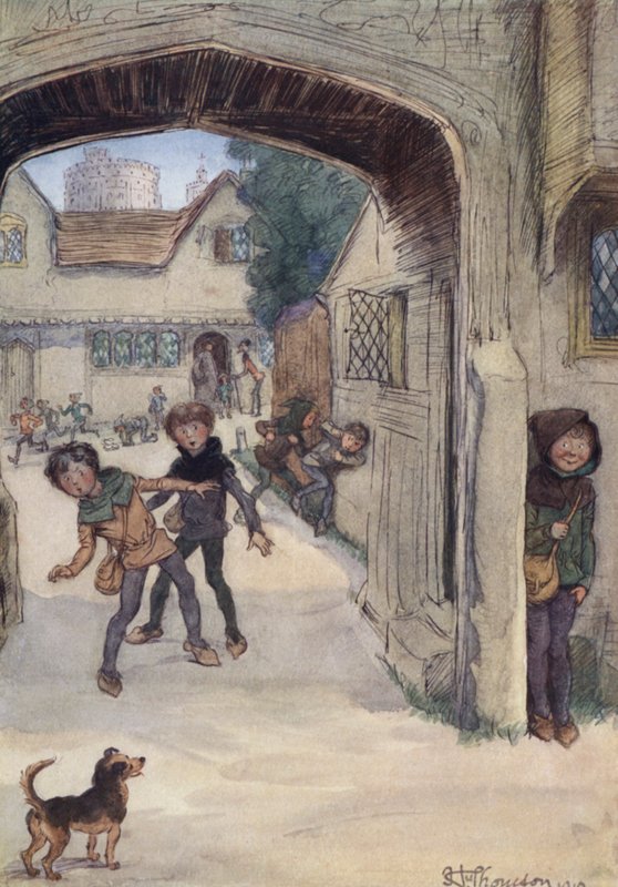 Illustration for The Merry Wives of Windsor by Hugh Thomson