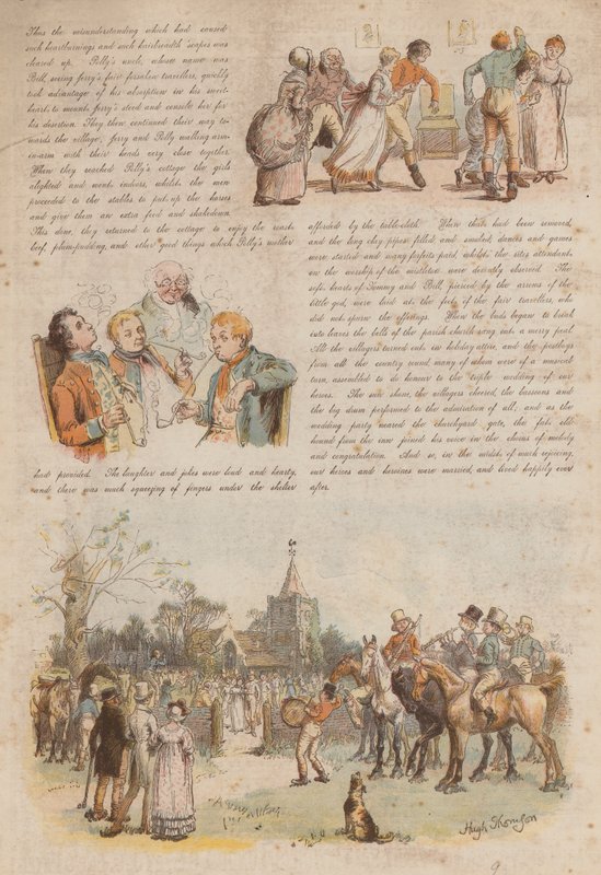 The Loves and Jealousies of Two Jolly Postboys by Hugh Thomson