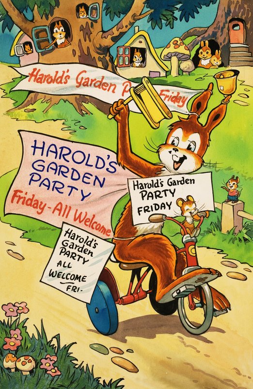 Harold Hare by Hugh McNeill