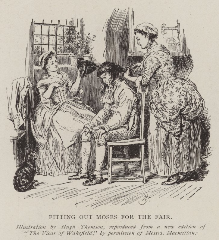 Fitting out Moses for the Fair by Hugh Thomson