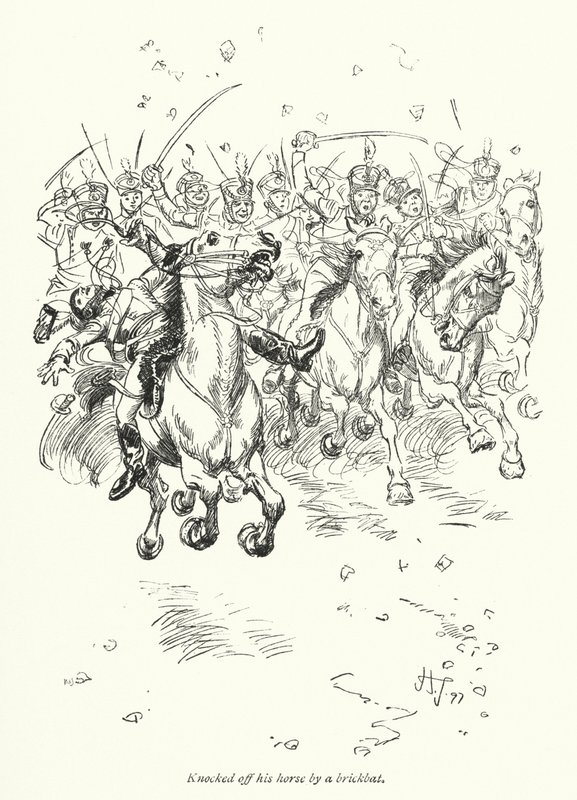 Illustration for Northanger Abbey by Jane Austen by Hugh Thomson