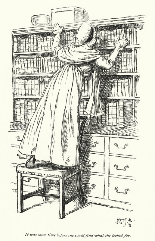Illustration for Northanger Abbey by Jane Austen by Hugh Thomson